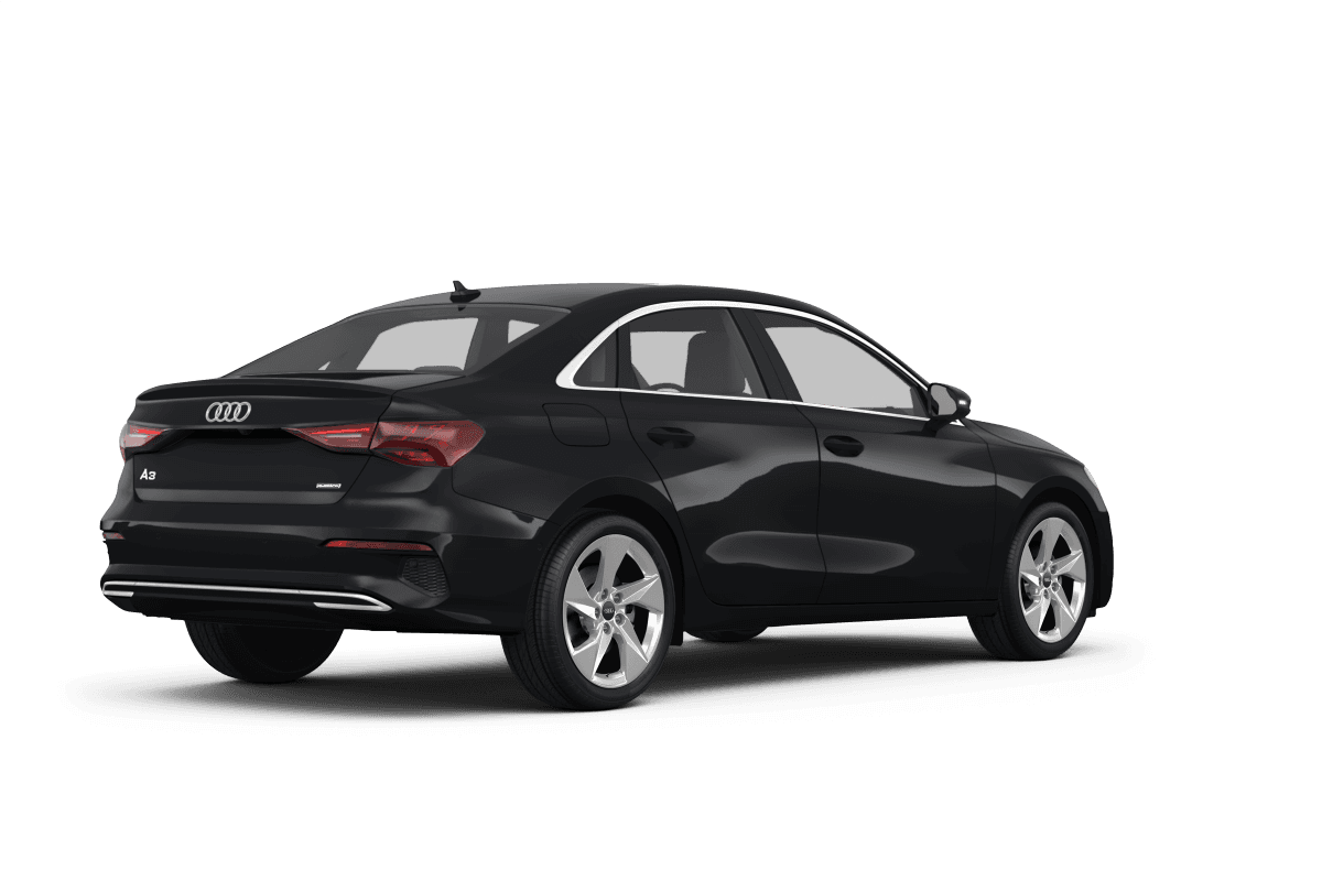 Audi A3 - Back view Audi A3 - Back view